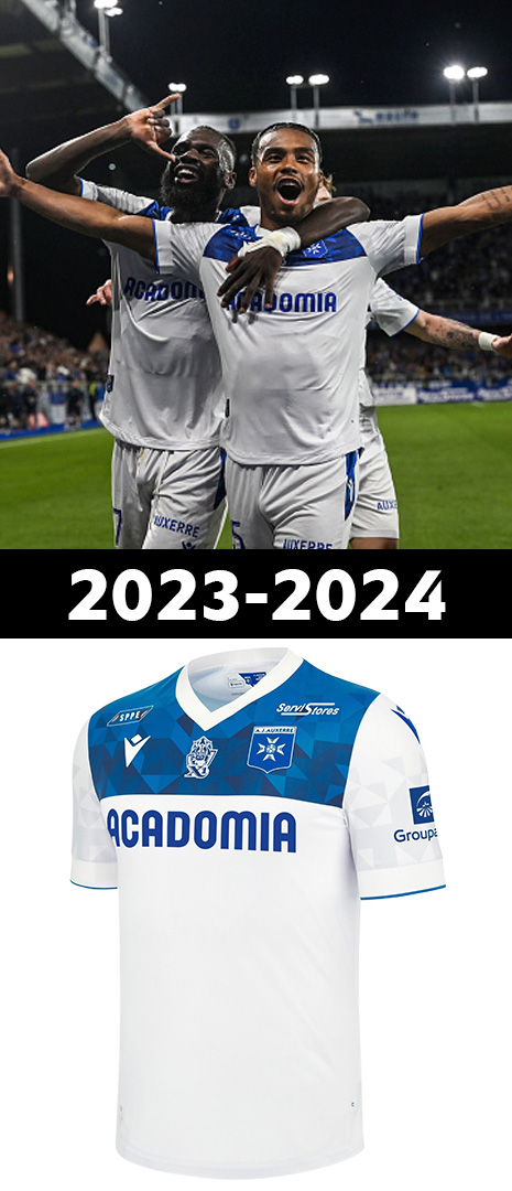Maillot Domicile AJ Auxerre 2023-2024
