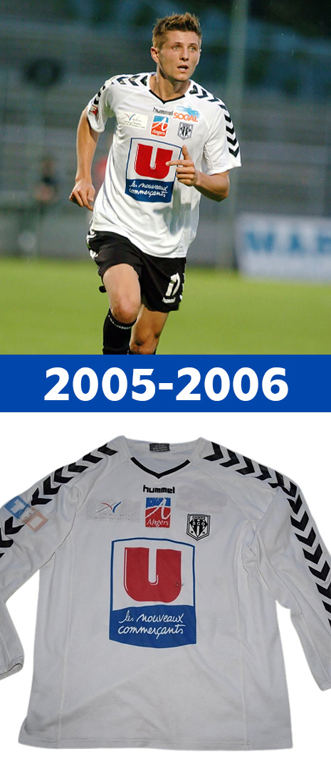 Maillot Domicile Angers SCO 2005-2006