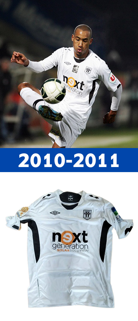 Maillot Domicile Angers SCO 2010-2011