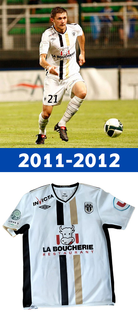 Maillot Domicile Angers SCO 2011-2012