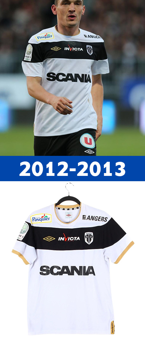 Maillot Domicile Angers SCO 2012-2013