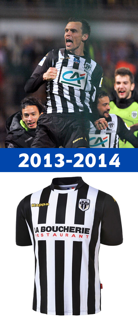 Maillot Domicile Angers SCO 2013-2014