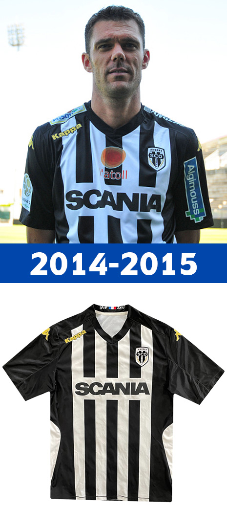 Maillot Domicile Angers SCO 2014-2015