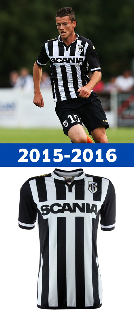 Maillot Domicile Angers SCO 2015-2016