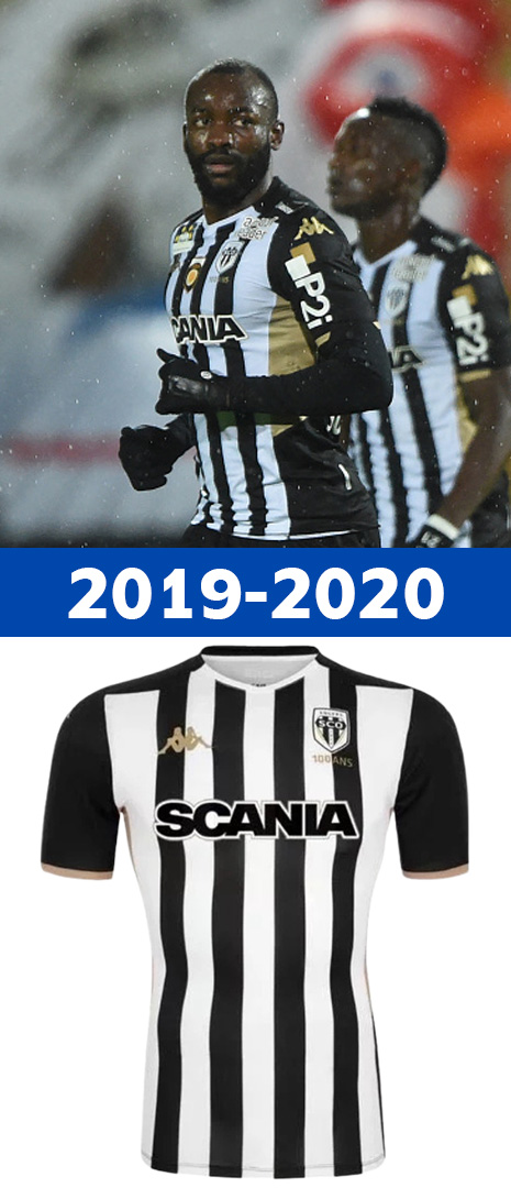 Maillot Domicile Angers SCO 2019-2020