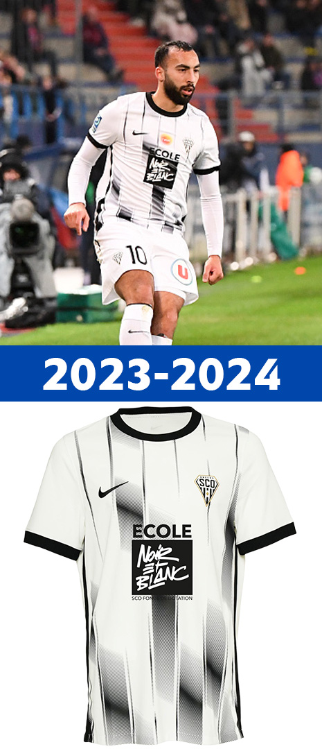 Maillot Domicile Angers SCO 2023-2024
