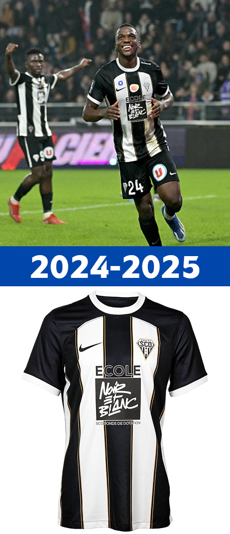 Maillot Domicile Angers SCO 2024-2025