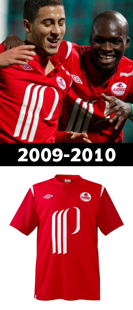 Maillot Domicile Lille 2009-2010