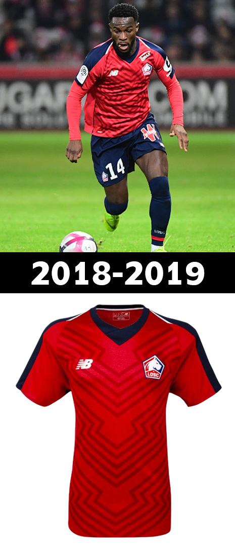 Maillot Domicile Lille 2018-2019