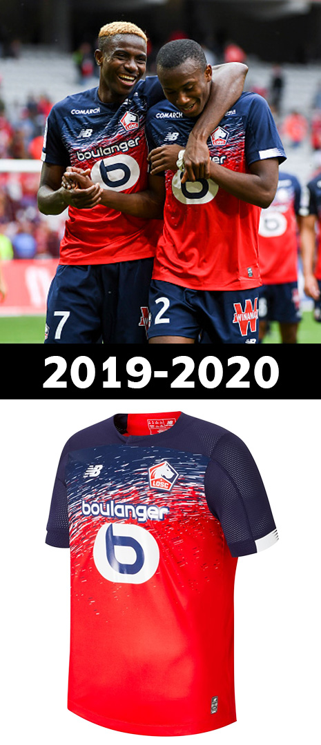 Maillot Domicile Lille 2019-2020