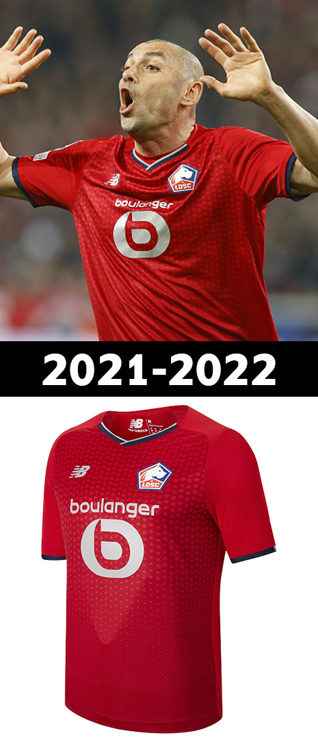 Maillot Domicile Lille 2021-2022