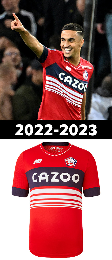 Maillot Domicile Lille 2022-2023
