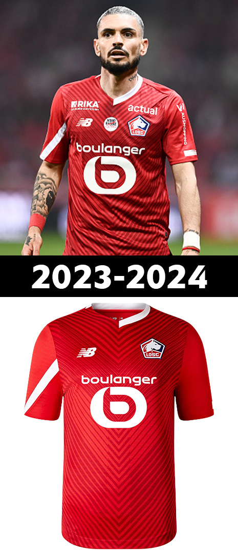 Maillot Domicile Lille 2023-2024