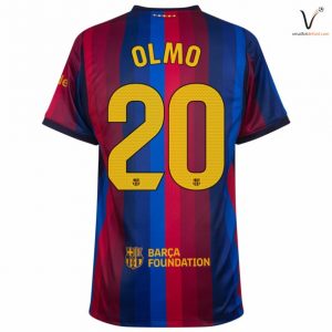 Maillot Barcelone Olmo 2026 2027 Domicile