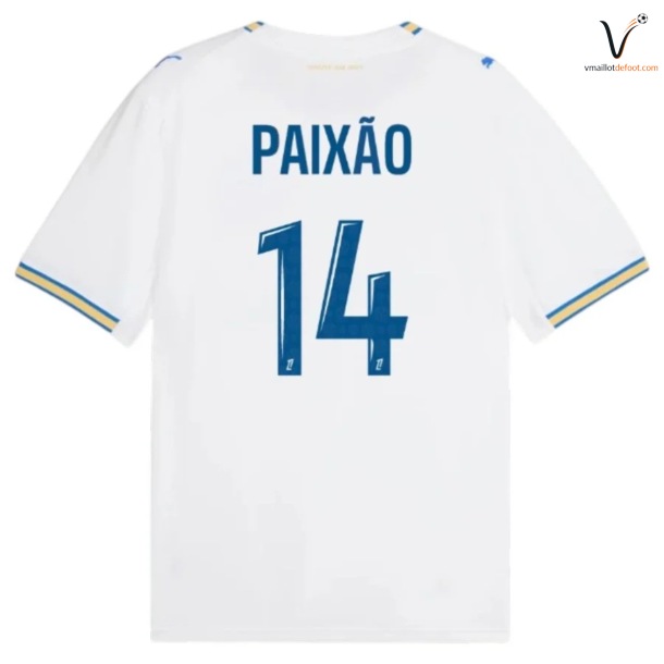 Maillot Domicile Olympique de Marseille Paixao 2026 2027