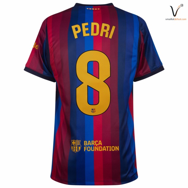 Maillot Barcelone Pedri 2026 2027 Domicile