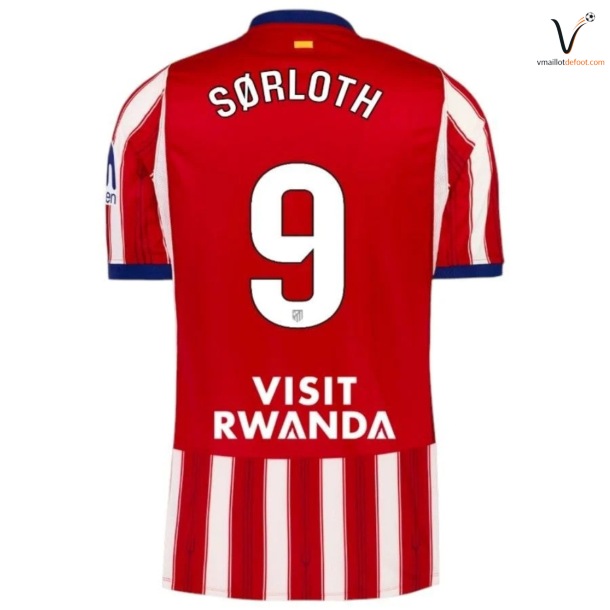 Sorloth Atletico Madrid Maillot Domicile 2026 2027