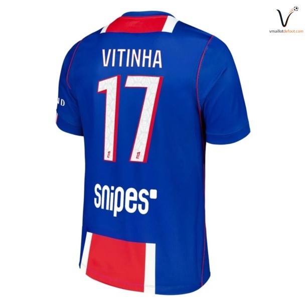 Maillot Domicile Du Paris Saint Germain Vitinha 2026 2027