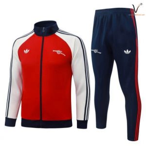 Arsenal Survetement Ensemble 2026 2027 rouge bleu blanc