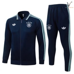 Ensemble Survetement Allemagne 2026 2027 bleu marine