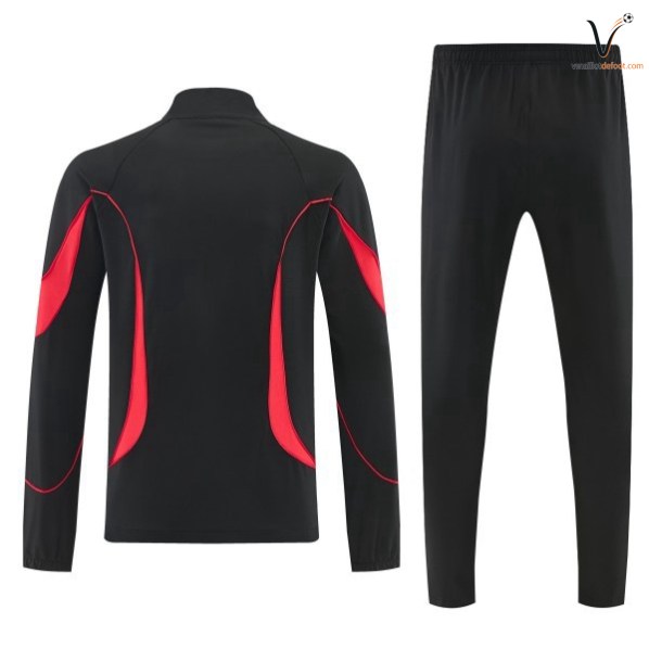 Ensemble Survetement Brésil 2026 2027 noir rouge – Image 2