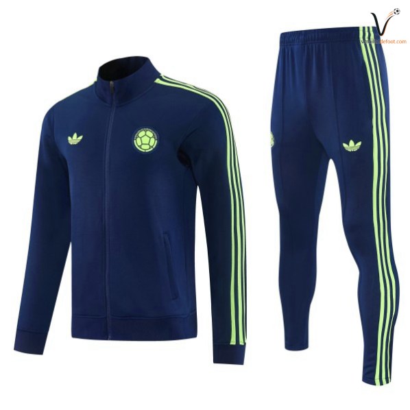 Survetement Colombie Ensemble 2026 2027 bleu marine