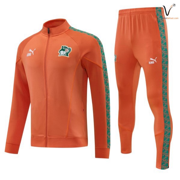 Survetement Cote d Ivoire Ensemble 2026 2027 orange