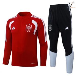 Survetement Espagne Ensemble 2026 2027 rouge noir