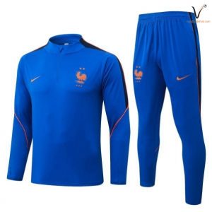Ensemble Survetement France 2026 2027 bleu