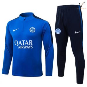 Ensemble Survetement Inter Milan 2026 2027 bleu noir