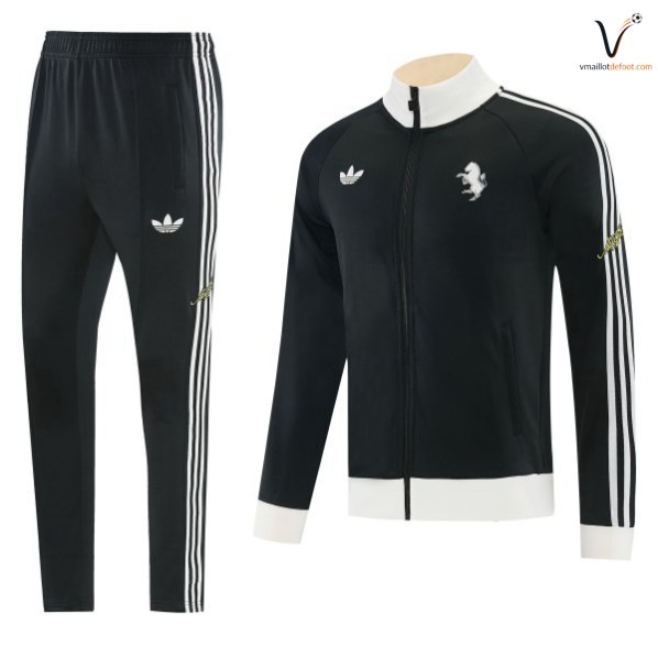 Ensemble Survetement Juventus 2026 2027 noir jaune