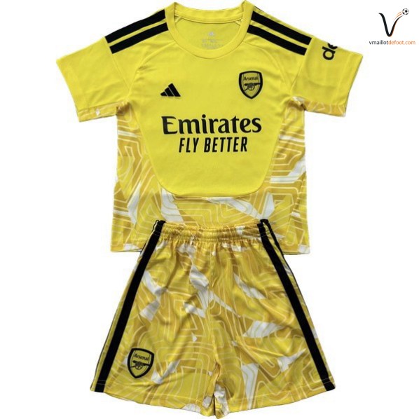 Maillot Arsenal 2026 2027 Gardien jaune