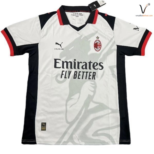 Maillot AC Milan 2026 2027 Gardien blanc