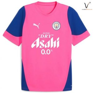 Maillot Manchester City 2026 2027 Gardien rose bleu
