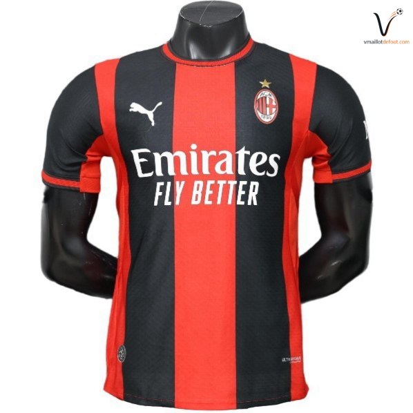 Maillot AC Milan 2026 2027 Joueurs Domicile