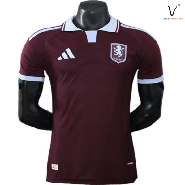 Maillot Aston Villa 2026 2027 Joueurs Domicile