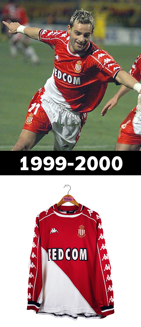 Maillot Domicile AS Monaco 1999-2000