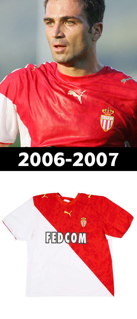 Maillot Domicile AS Monaco 2006-2007