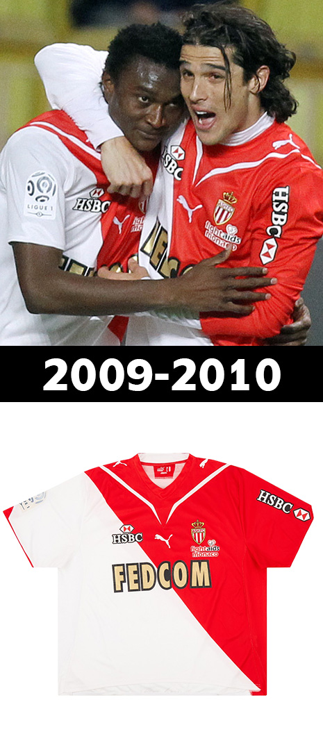 Maillot Domicile AS Monaco 2009-2010