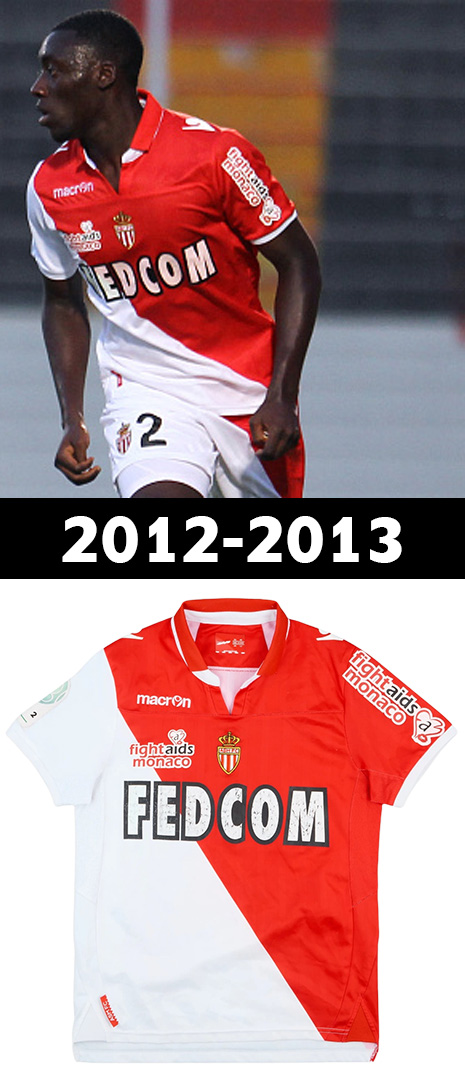 Maillot Domicile AS Monaco 2012-2013