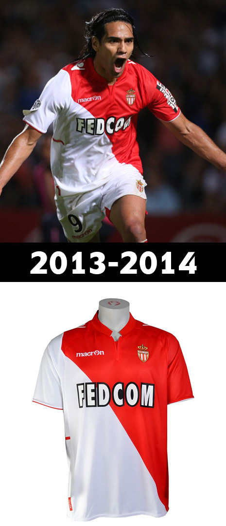 Maillot Domicile AS Monaco 2013-2014