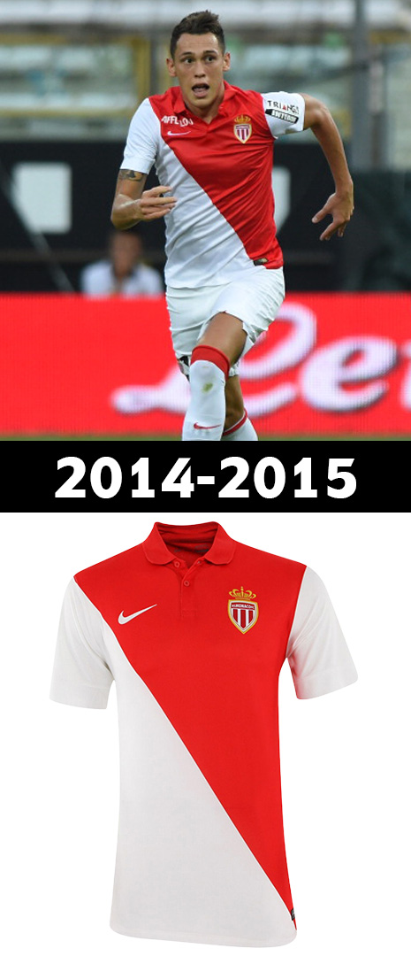 Maillot Domicile AS Monaco 2014-2015