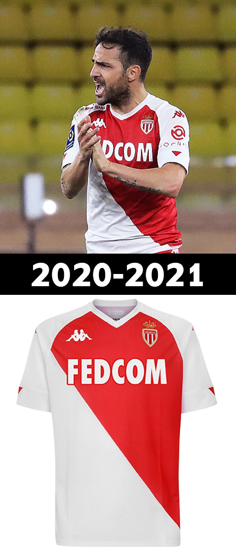 Maillot Domicile AS Monaco 2020-2021