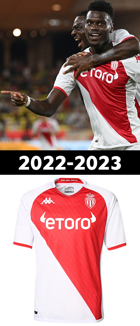 Maillot Domicile AS Monaco 2022-2023