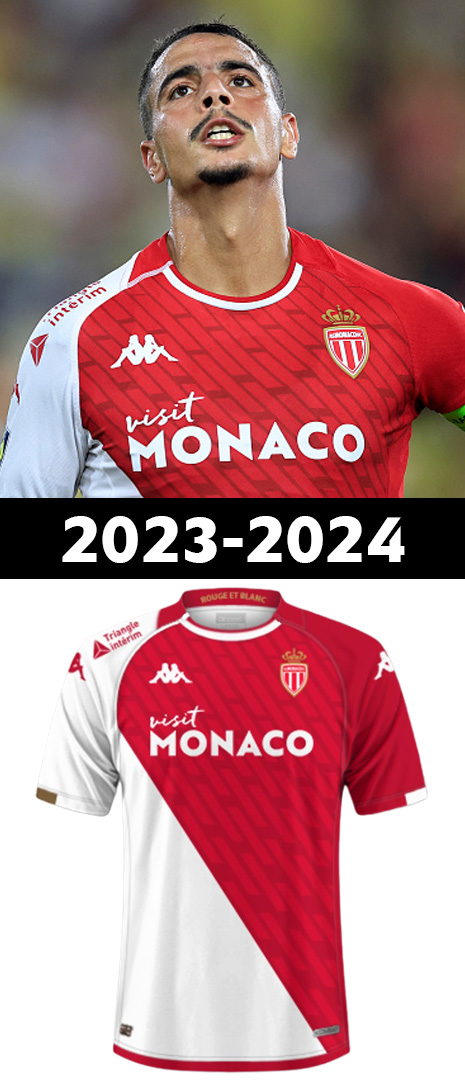 Maillot Domicile AS Monaco 2023-2024