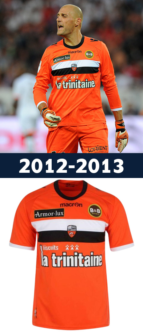 Maillot Domicile FC Lorient 2012-2013