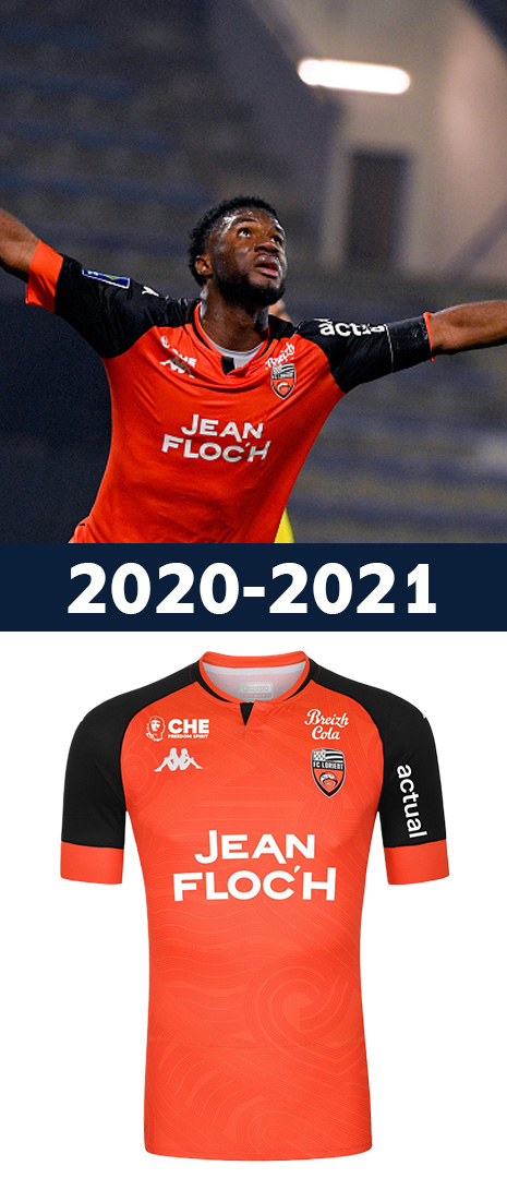 Maillot Domicile FC Lorient 2020-2021