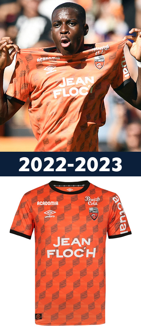 Maillot Domicile FC Lorient 2022-2023