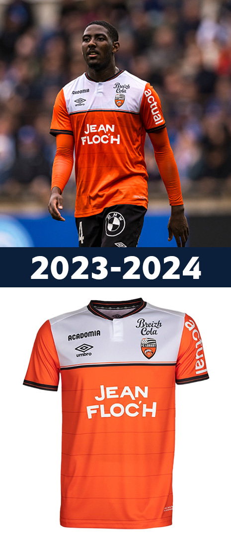 Maillot Domicile FC Lorient 2023-2024