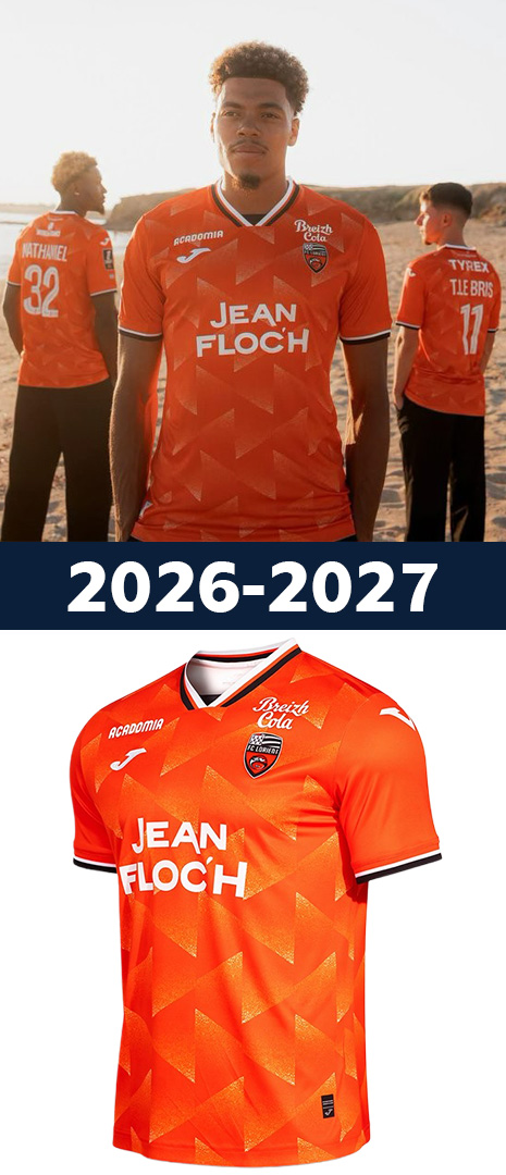 Maillot Domicile FC Lorient 2026-2027